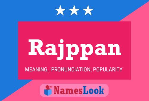 Rajppan Name Poster