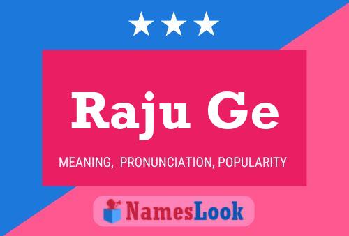 Raju Ge Name Poster