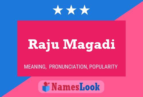 Raju Magadi Name Poster