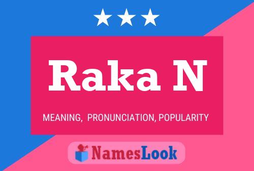 Raka N Name Poster