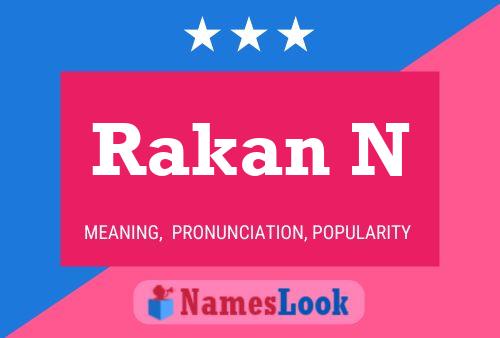 Rakan N Name Poster