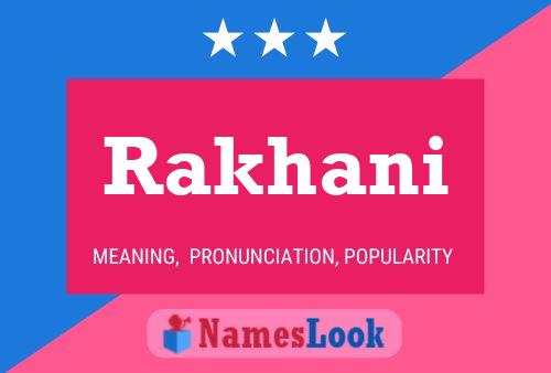 Rakhani Name Poster