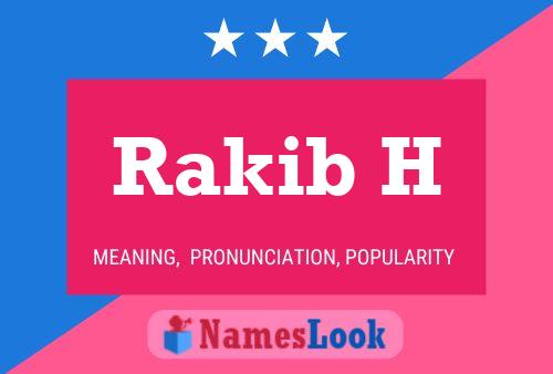 Rakib H Name Poster