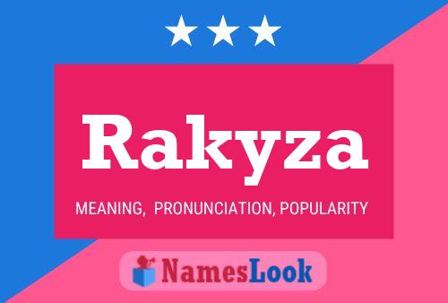 Rakyza Name Poster