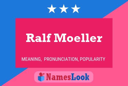 Ralf Moeller Name Poster