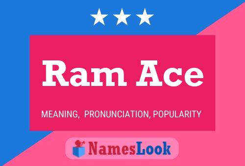 Ram Ace Name Poster