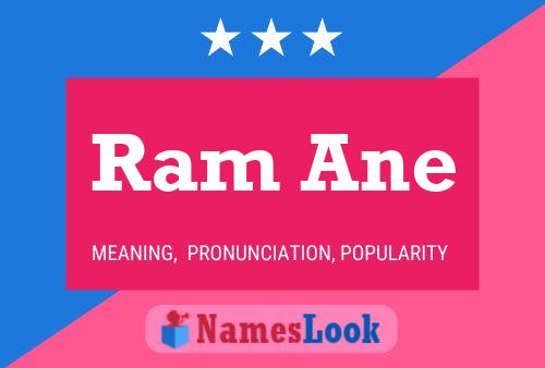 Ram Ane Name Poster