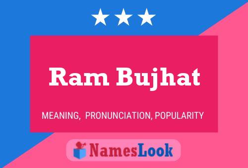 Ram Bujhat Name Poster