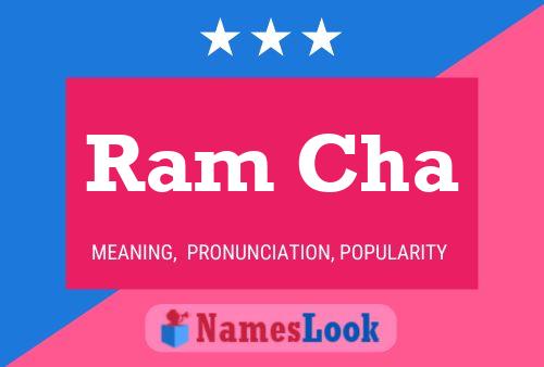 Ram Cha Name Poster