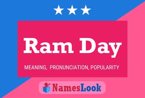 Ram Day Name Poster