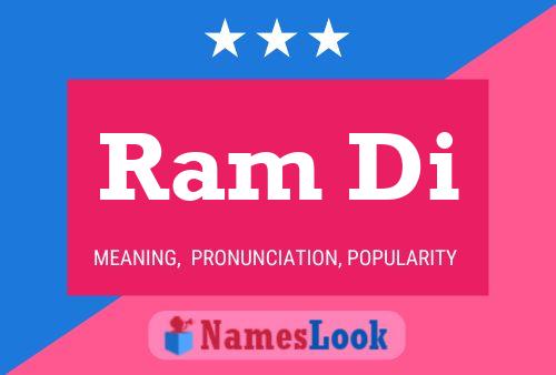 Ram Di Name Poster