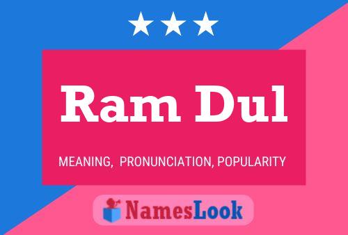 Ram Dul Name Poster