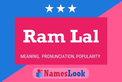 Ram Lal Name Poster