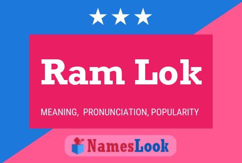 Ram Lok Name Poster