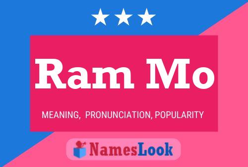 Ram Mo Name Poster