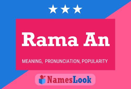 Rama An Name Poster