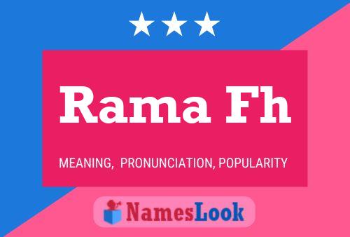 Rama Fh Name Poster