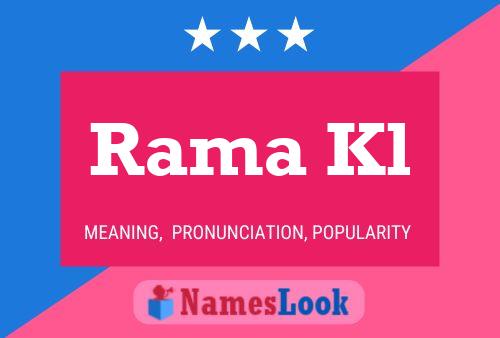 Rama Kl Name Poster