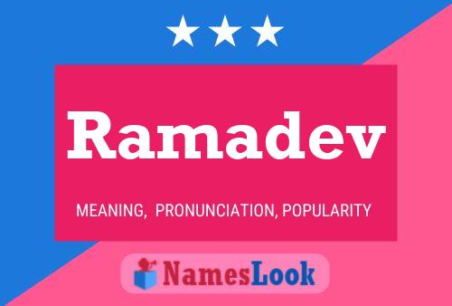 Ramadev Name Poster