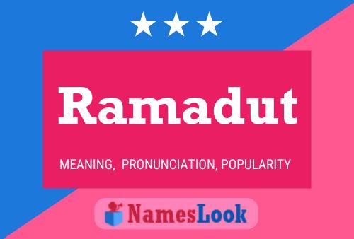 Ramadut Name Poster