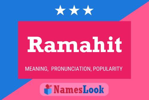 Ramahit Name Poster