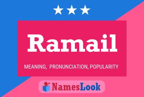 Ramail Name Poster