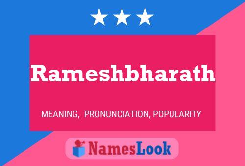 Rameshbharath Name Poster