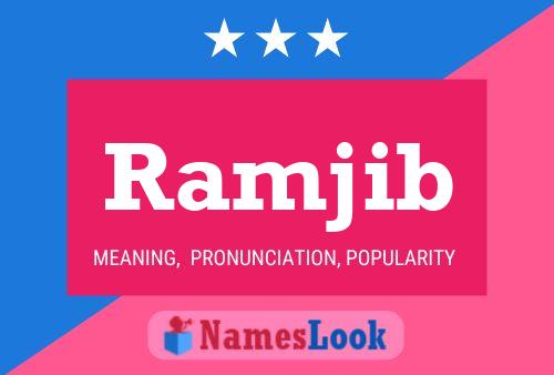 Ramjib Name Poster