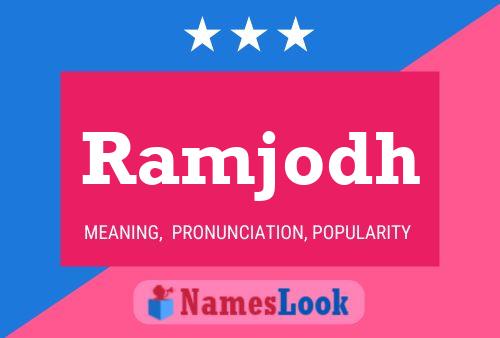 Ramjodh Name Poster