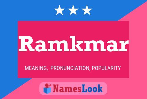 Ramkmar Name Poster