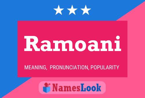 Ramoani Name Poster