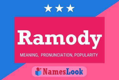 Ramody Name Poster