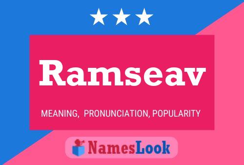 Ramseav Name Poster