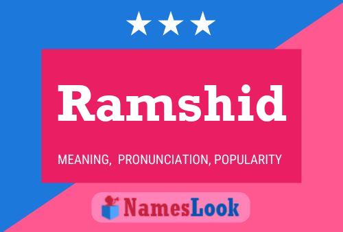 Ramshid Name Poster