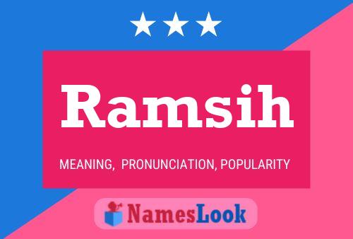 Ramsih Name Poster