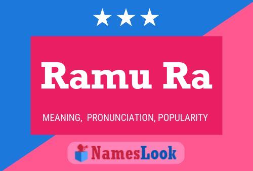 Ramu Ra Name Poster