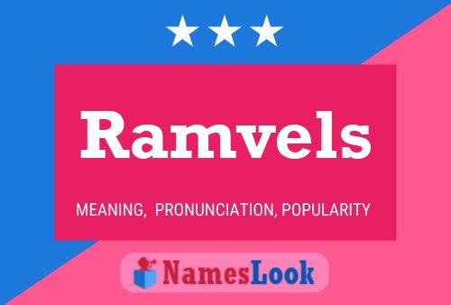 Ramvels Name Poster