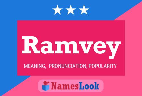 Ramvey Name Poster