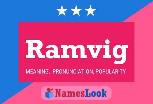 Ramvig Name Poster