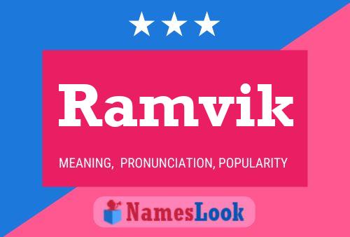 Ramvik Name Poster