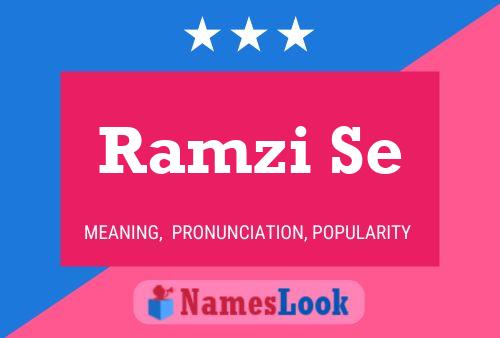 Ramzi Se Name Poster