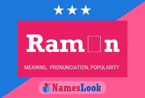 Ramón Name Poster