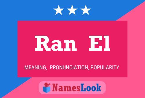 Ran  El Name Poster