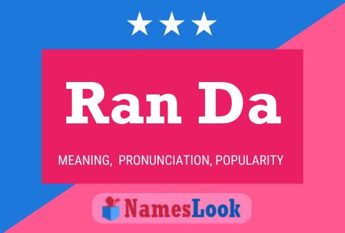 Ran Da Name Poster