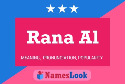 Rana Al Name Poster