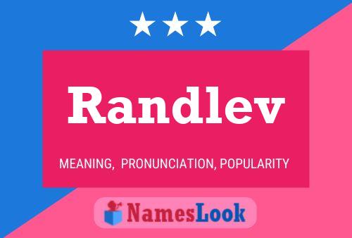 Randlev Name Poster