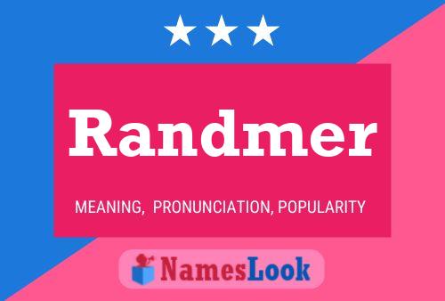 Randmer Name Poster