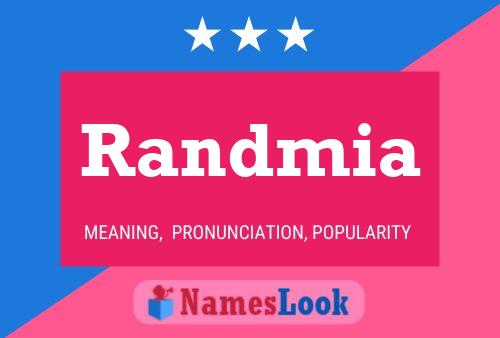 Randmia Name Poster