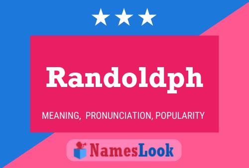 Randoldph Name Poster