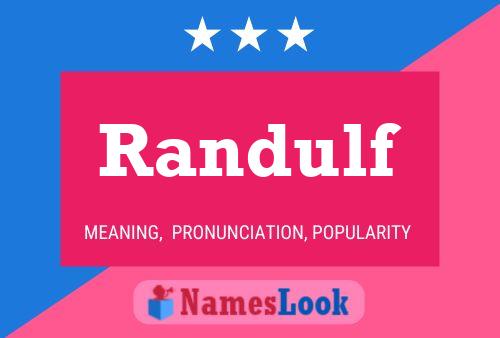 Randulf Name Poster